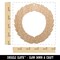Wreath Laurel Branch Circle Frame Unfinished Craft Wood Holiday Christmas Tree DIY Pre-Drilled Ornament
